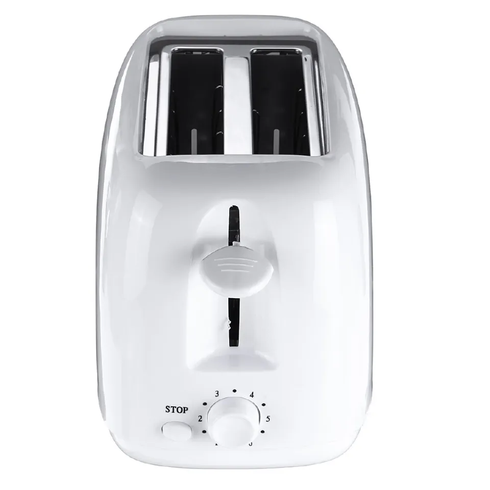 Automatic Toaster 2-Slice Breakfast Sandwich Maker Machine 700W 6-Speed  Baking Cooking Appliances Home Office Toasters