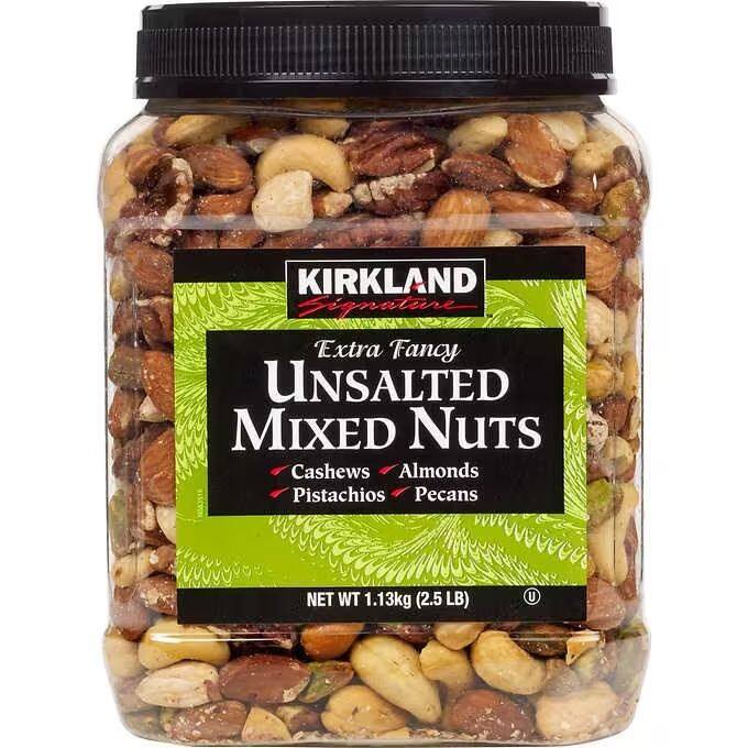 Kirkland Signature Extra Fancy Mixed Nuts, Unsalted, 1.13kg | Lazada ...