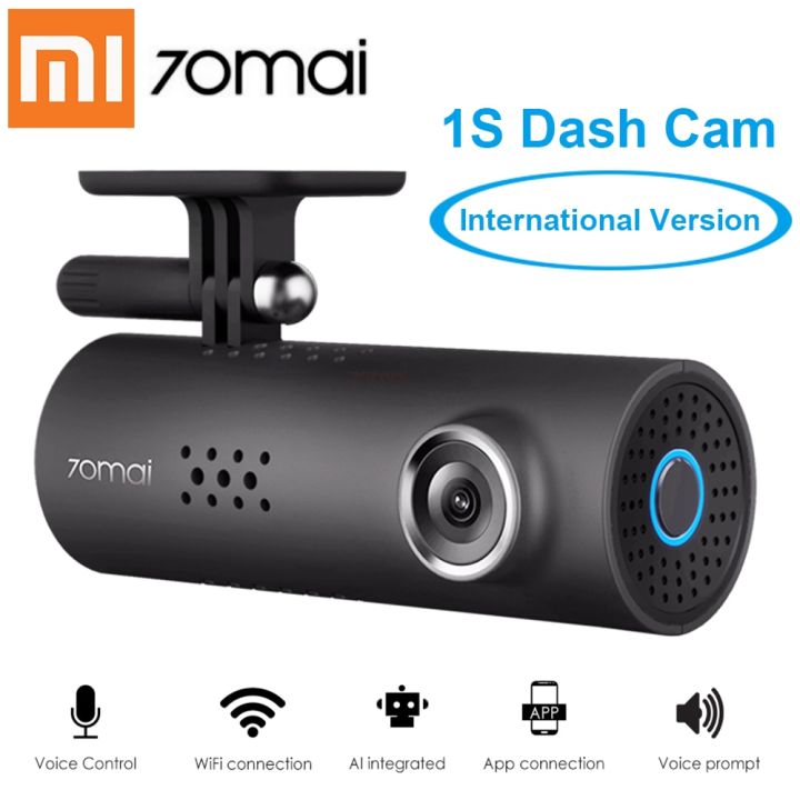 กล้องติดรถยนต์-xiaomi-70mai-dash-cam-english-car-camera-มีรับประกัน-ภาพคมชัด-ความละเอียดสูง-4k-บันทึกภาพชัด-ภาพชัดเวลากลางคืน-เชื่อมต่อกับ-wifi