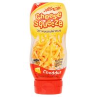 ?The Best!! อลาวรี่ ชีส สควีซ ผลิตภัณฑ์เชดด้าชีส 310กรัม/Allowrie Cheese Squeeze Cheddar Cheese Products 310 grams ??พร้อมส่ง!!