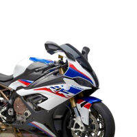 ที่ที่เบนทางลมป้องกันกระจกบังลมกระจกหน้าแบบฟองคู่สำหรับ BMW S1000 S1000RR RR 2019 2020 2021 2022ชิ้นส่วนรถจักรยานยนต์ amt