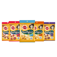 อาหารสุนัข PEDIGREE DOG FOOD เพดดิกรี เทสตี้ ไบทส์ ขนมสุนัข  ขนมหมา, 50/60 กรัม