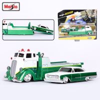 Maisto 1:64 1960 Ford Starliner หัวกะทิขนส่งยานพาหนะจำลองรถของเล่นตกแต่งของเล่นเด็กผู้ชายของขวัญคริสต์มาสเด็ก