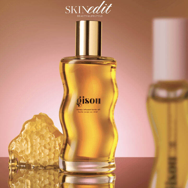 Gisou BODY OIL HONEY INFUSED ออยล์ทาผิว Lazada.co.th