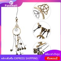 Funnmall Witch Wind Bell ตกแต่งแม่มดระฆังแขวนการตกแต่งกลางแจ้งในร่มแขวนลม