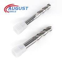 Augusttool HRC55 ดอกเอ็นมิลล์หยาบสําหรับอลูมิเนียม 3 ขลุ่ยคาร์ไบด์เครื่องตัดมิลลิ่งสําหรับโลหะ 4-20 มม. CNC อุปกรณ์เครื่องจักรเครื่องมือ