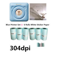 HQ 304dpi Portable Thermal Photo Printer Peripage Ink-free BT Mini Label Printer Adhesive Paper Impresora Termica Foto Papel iOS