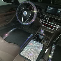 Luxury Crystal Car Seat Cushions Seat Cover Crystal Rhinestone Auto Car Styling Interior Accessories