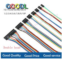 5PCS 2.54mm 2.54 dupont wire female to female 1p2 3 4 5 6 7 8 9 10  pin dupont cable connector cable jumper wire to pwb