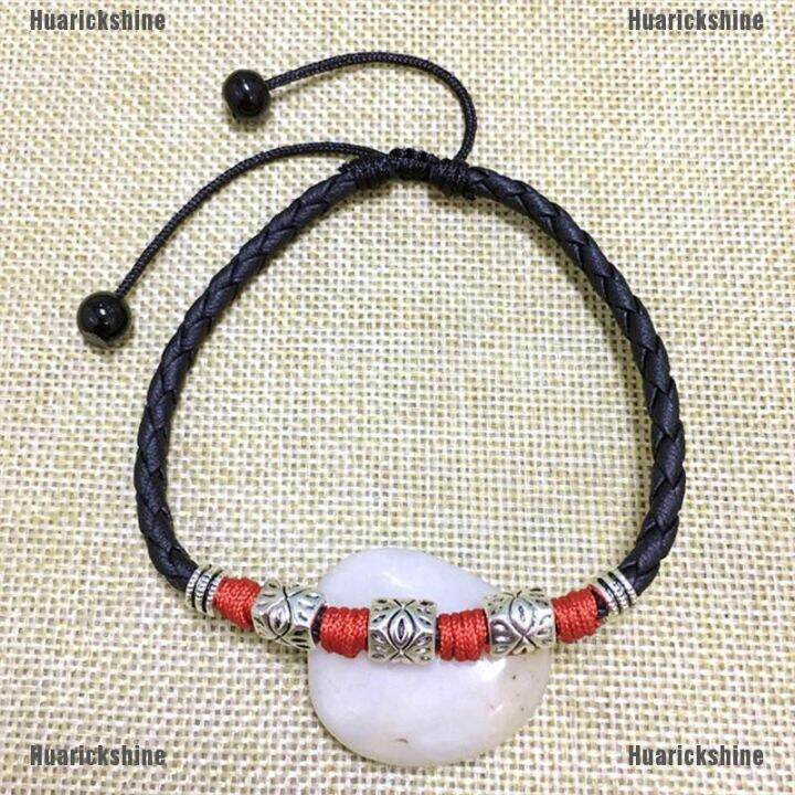 สร้อยข้อเท้า-แบบสายเชือกถักแฮนด์เมด-เครื่องประดับสำหรับผู้ชาย-และผู้หญิง