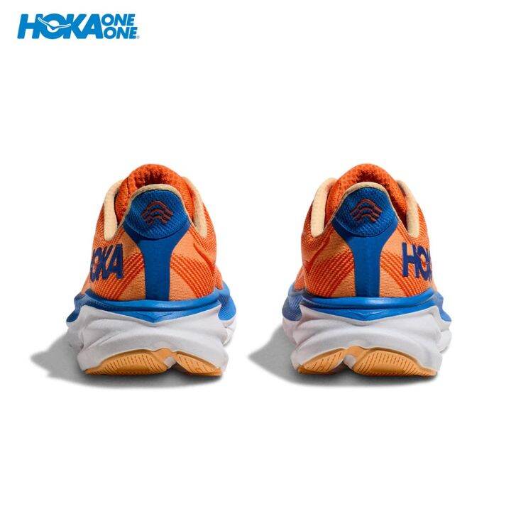 รองเท้าวิ่ง-hoka-men-s-clifton-9-wide-vibrant-orange-impala-1132210-voim