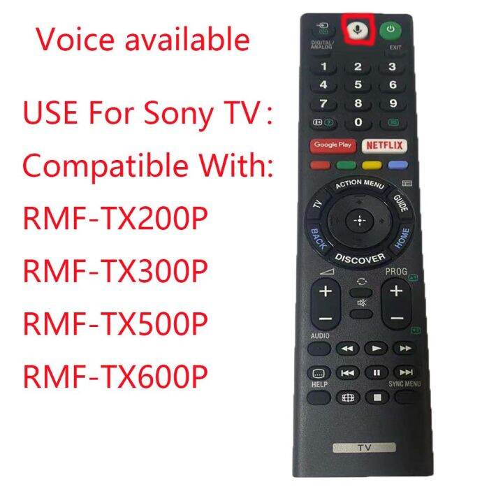 New RMFTX200P voice and no voice Remote Control For SONY Bravia LED TV