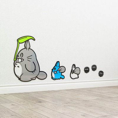 Creative Totoro Wall Sticker For Boy Room Decoration Outer Space Wall Decal Nursery Kids Bedroom Decor