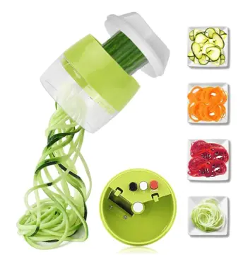 Handheld Spiralizer Vegetable Fruit Slicer Adjustable Spiral Cutter Grater  Salad Zucchini Noodle Spaghetti Maker Kitchen Tool