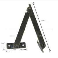 2pcs 108 * 11mm Support Hinge Wooden Box Support Bracket Antique Support Hinge Gift Box Wooden Box Corner Movable Support
