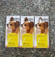 Fiproline spot on Dog สำหรับสุนัข น้อยกว่า 10  กิโลกรัม (จำนวน 3 หลอด )