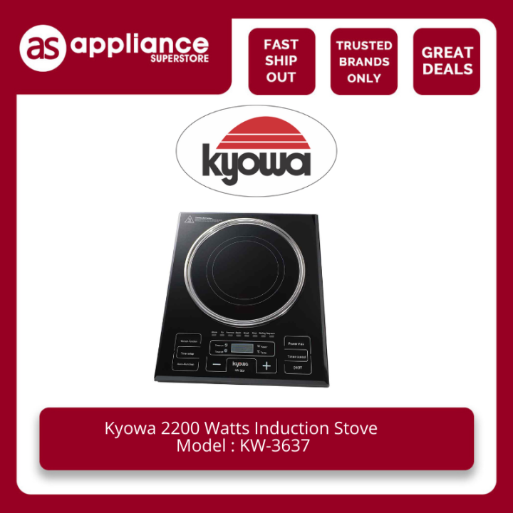 Kyowa 2200 Watts Induction Stove KW3637 Lazada PH