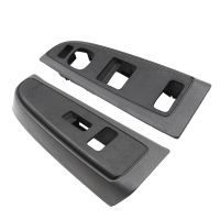 2PCS 89045120 89045124 Front Left Right Window Switch Bezel Button Cover Replacement Parts for Chevy Silverado GMC Sierra Cadillac 04-07