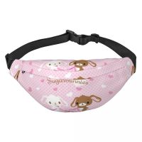 Fashion Sugarbunnies Fanny Pack for Running Men Women Anime Manga Sling Crossbody Waist Bag Phone Money Pouch Running Belt