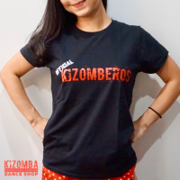 เสื้อยืดทรงผู้หญิง สกรีน Official Kizomberos / Women Kizomba T-Shirt