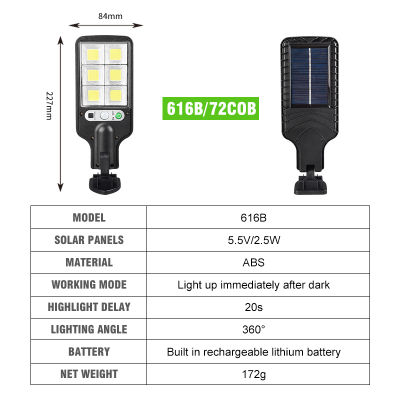 LED Solar Wall Light PIR Motion Sensor Dimmable Lamp Outdoor Garden Street Lamp Garden Outdoor Courtyard Sensor night Light