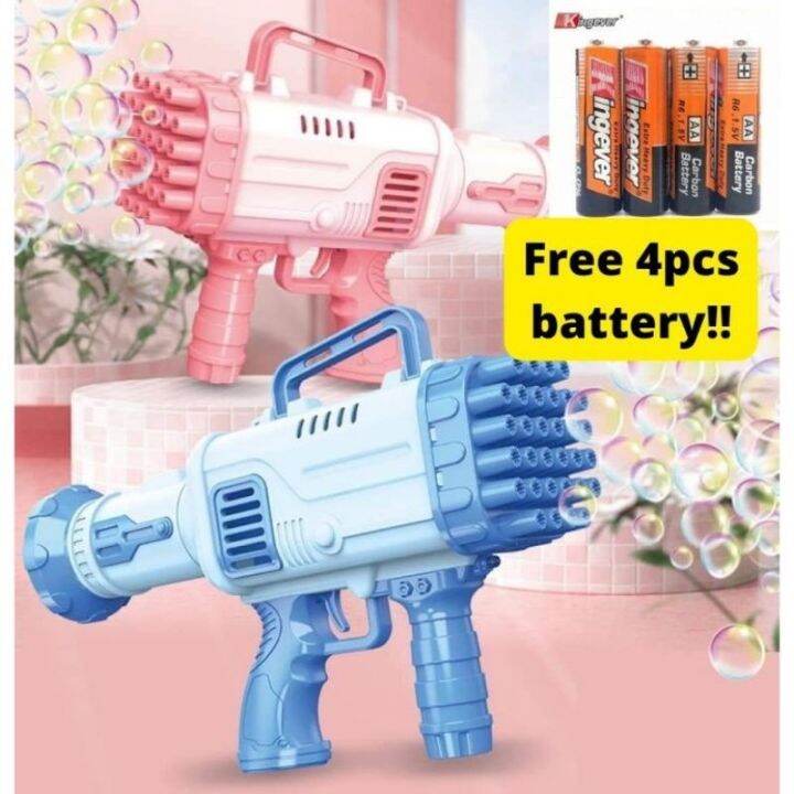 32 Hole rocket boom bazooka Bubble Gun Diy Bubble machine for adults