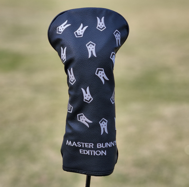 migrant-black-universal-golf-club-cover-club-head-cover-ball-head-cap-cover-rabbit-smiling-face-wooden-club-cover-protective-cover