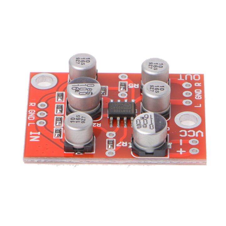 Modulo Preamplificatore Audio AD828 OP Amp - Scheda Stereo Per Amplificazione Segnale - Foto 4