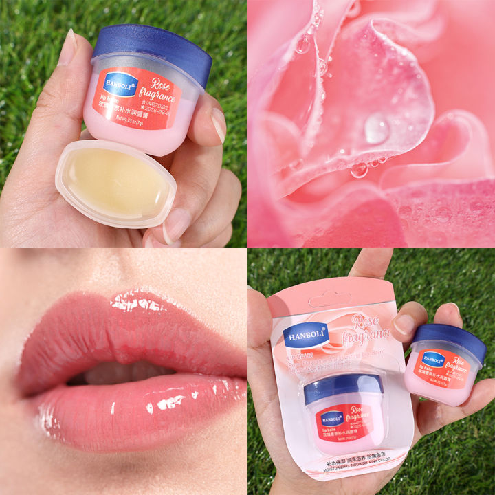 1-4-pcs-moisturizing-lip-balm-lip-mask-repair-lighten-lip-wrinkles-lip-gloss-ชุดลิปสติก-foundation-ส่วนผสมจากธรรมชาติบริสุทธิ์