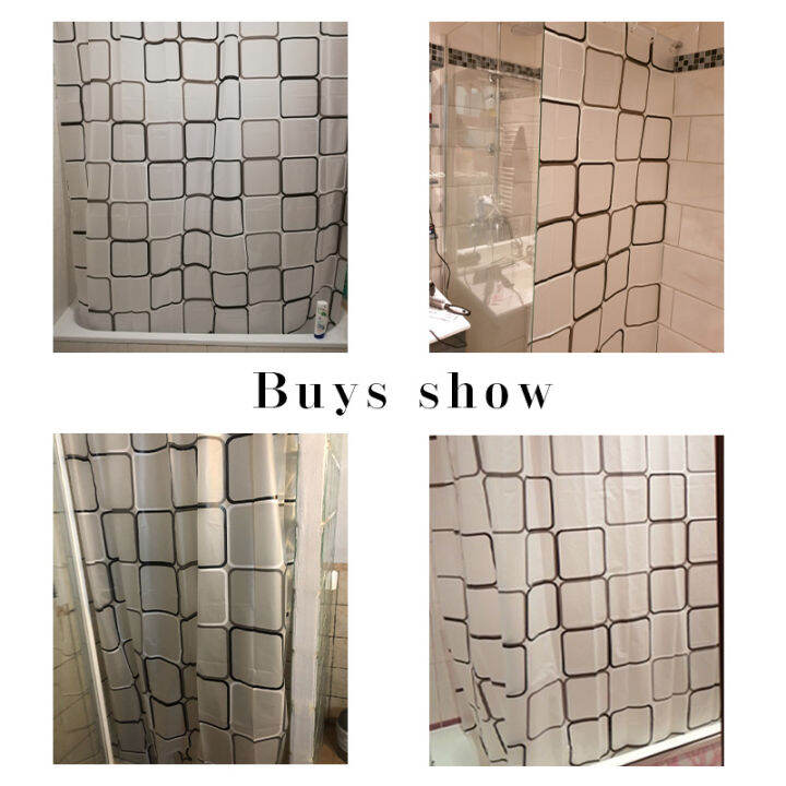 shower-curtain-peva-square-plaid-bath-curtain-waterproof-mildew-curtains-with-hooks-home-durable-curtains-for-bathroom-shower