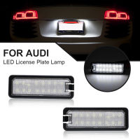 ไฟ LED หมายเลขทะเบียนสำหรับออดี้ R8 2007 2009 2010 2010 2012ข้อผิดพลาดฟรีโคมไฟป้ายทะเบียน OEM #:6Q0943021B, 420943021