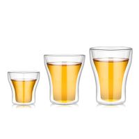 Champagne Glass Double wall Glasses Cup Beer Wine Whiskey Tea Coffee Cup Juice Cups Creative Vodka Cocktail Wineglass Mug