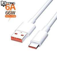 6A 11.5ไมล์ USB 66W Jenis-C ซูเปอร์สายชาร์จแบบเร็วสำหรับสมาร์ทโฟน Xiaomi