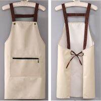 Waterproof Oil-proof Apron Fashion Kitchen Catering Work Flower Shop Womens Work Clothes Custom Pattern Aprons