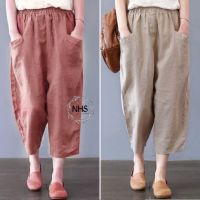 Skin LINEN KRINGKEL KOREA Pants