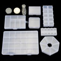 29 sizes Plastic Storage Jewelry Box Compartment Adjustable Container for Beads earring box for jewelry rectangle Box Case