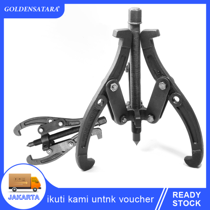 Treker 3 Kaki 6/4/3 Inch Gear Puller 3 Jaw Tracker Bearing Puller 3 Arm