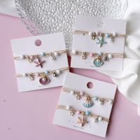 COD SDGREYRTYT Fashion Bracelet Jewelry Newest Women Rope Shell Starfish Pearl Bracelet