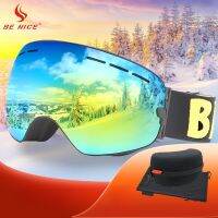 Ski Goggles Winter Anti-Fog Skiing Eyewear UV400 Protection Double Layers Snow Goggles Outdoor Snowboard Glasses Men Women