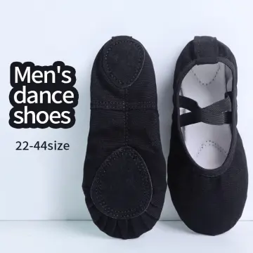 Mens leather ballet on sale shoes