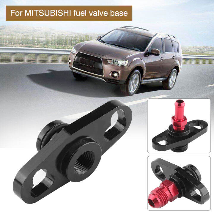 Car Fuel Rail Pressure Regulator Adapter with Fittings for Mitsubishi