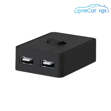 USB 3.0 Switch Selector KVM Switch 5Gbps 2 In 1 Out USB Switch USB 3.0  Two-Way Sharer For Printer Keyboard Mouse Sharing