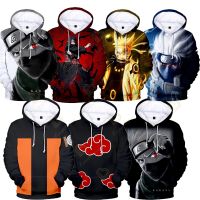 {Match maker}} Harajuku อะนิเมะ Hoodie Sweatshirt 3D พิมพ์ Uzumaki Akatsuki Sakura Kakashi Sasuke Kakashi เสื้อผ้า Ninja Pullovers ชาย/หญิงเด็ก