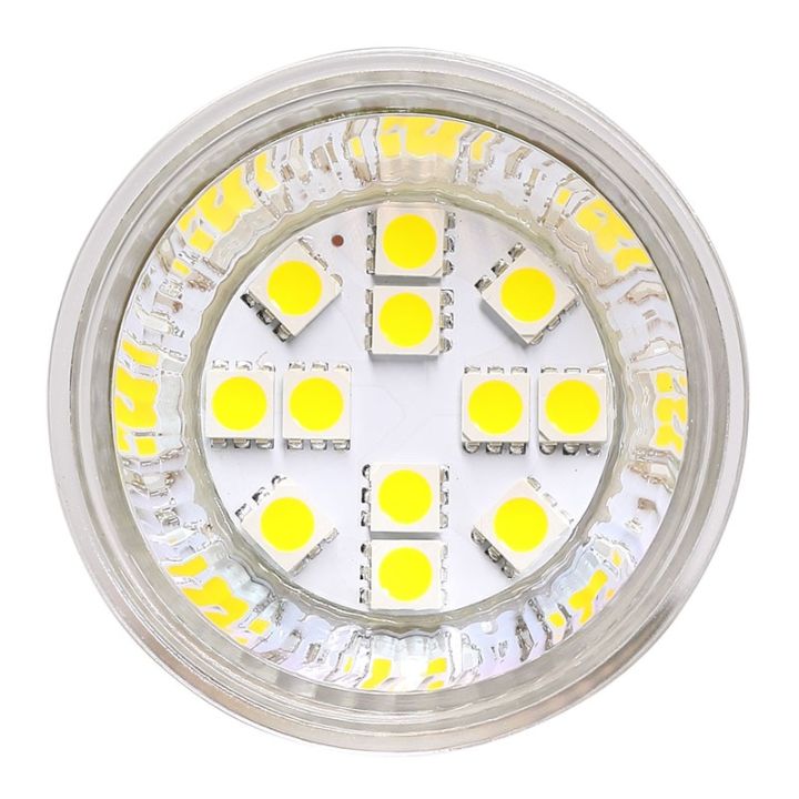 ไฟโคมไฟ-led-mr16หรี่แสงได้12v-24v-10-30v-12led-5050smd-30w-เทียบเท่าหลอดไฟไฟภายนอกอาคาร-120องศา1ชิ้น-ล็อต