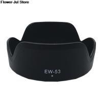 ดอกไม้กลีบดาบปลายปืนเลนส์ฮู้ด Shade แทนที่ EW-53สำหรับ Canon EF-M 15-45มิลลิเมตร F 3.5-6.3 IS STM 15-45มิลลิเมตร F3.5-6.3 IS STM EW53 EW 53