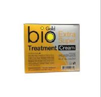 (ยกกล่อง 24 ซอง) Green bio Super Treatment Cream ทรีทเม้นท์ ไบโอ(สีทอง สูตรโกลด์)