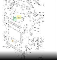 VOLVO ท่อกระป๋องพักน้ำ ท่อน้ำหล่อเย็น NO.21 / NO.24  รุ่น  XC60 SUV ปี 2008-2017 *อะไหล่แท้เบิกศูนย์ วอลโว่