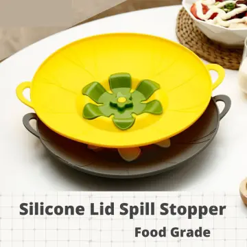 Stopper Lid Cover And Spill Stopper, Boil Over Safeguard Multi-Function  Kitchen