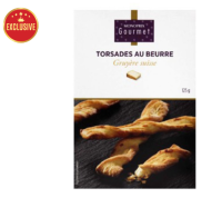 ?Twisted Cheese Biscuit Monoprix 125g