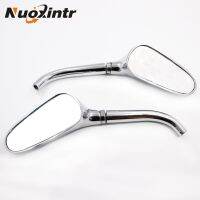 Nuoxintr Motorcycle Mirrors Chrome For Yamaha Virago XV 250 500 535 700 750 920 1100 Suzuki Intruder Volusia VS 800 1400 1500